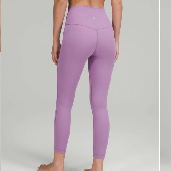 Lululemon Align High-Rise Pant 25" Wisteria Purple Size 4 - Picture 2 of 8
